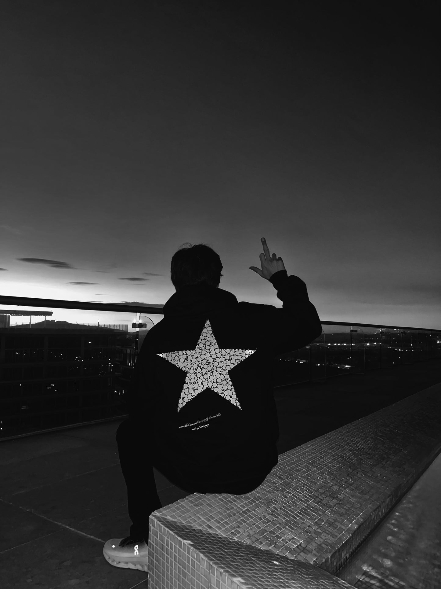 Starcllub Black/White Hoodie