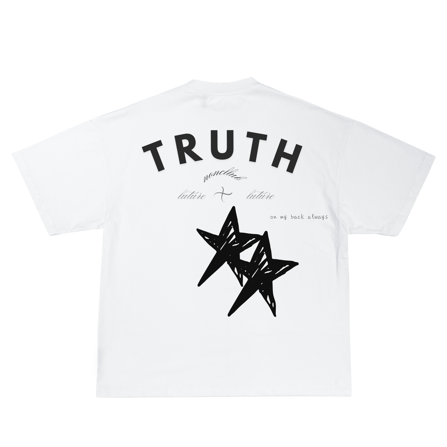 Broken TRUTH t-shirt White
