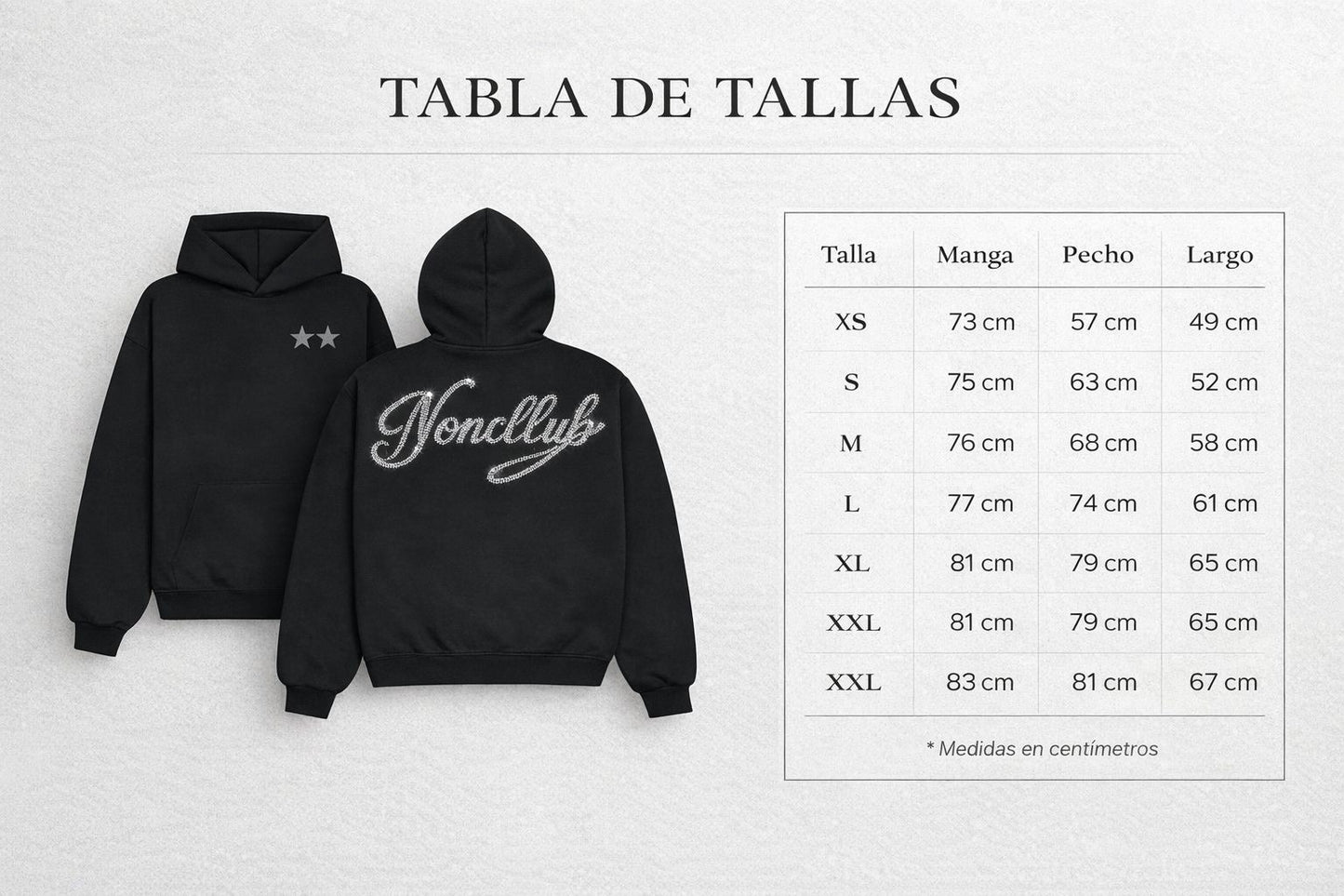 “AFTER HOURS” Crystal hoodie