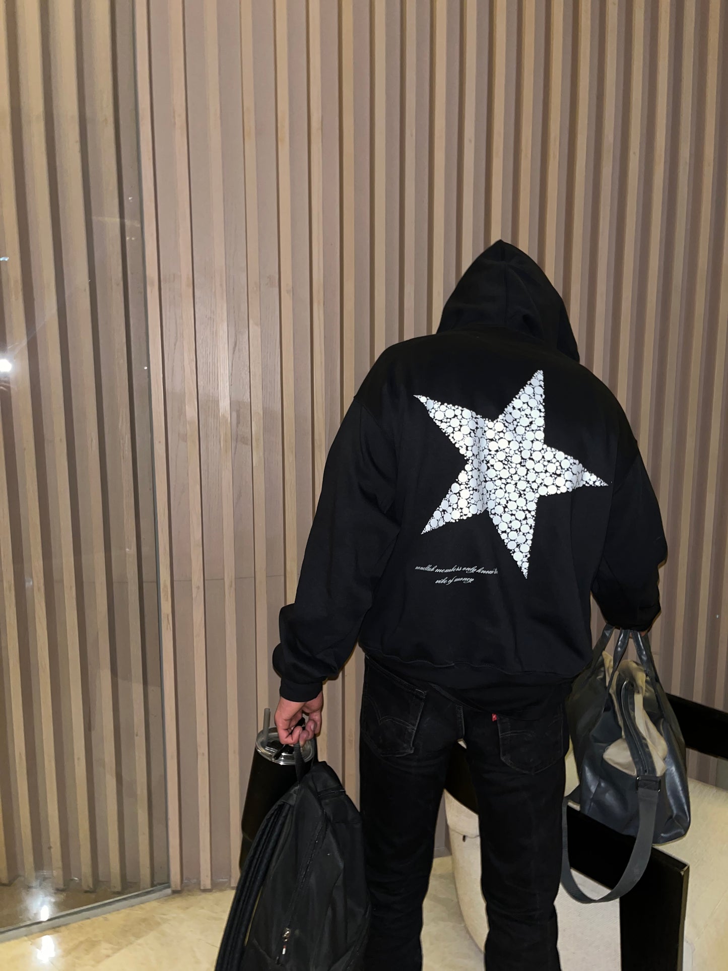 Starcllub Black/White Hoodie