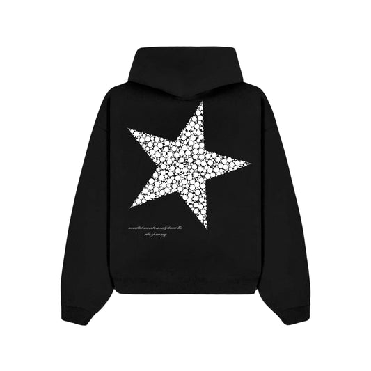 Starcllub Black/White Hoodie