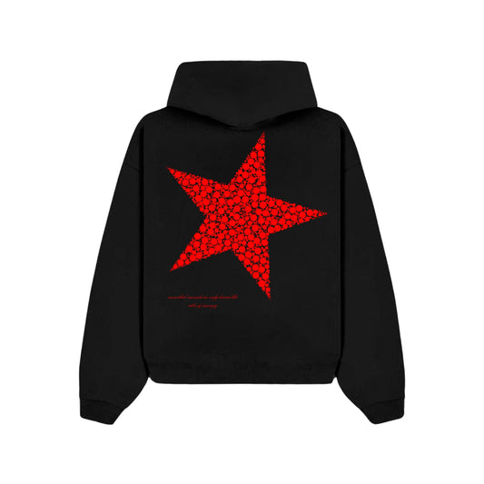 Starcllub Black/Red Hoodie